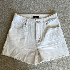 White Denim Women's Shorts